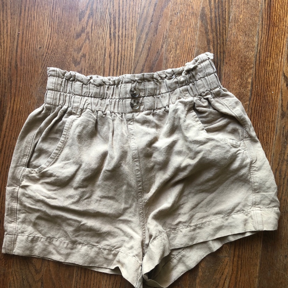 EXPRESS Linen blend shorts